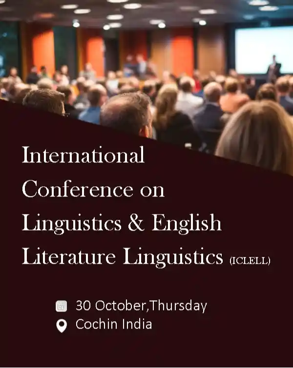 mibile image for International Conference on Linguistics and English Literature Linguistics (ICLELL)